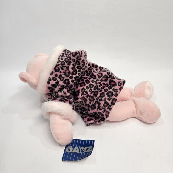 Ganz 2000 Rachel Bear 12" Velvet Leopard Coat VG Plush - Picture 7 of 9